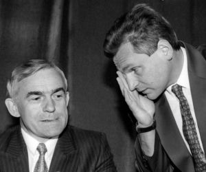 Leszek Miller i Aleksander Kwaśniewski  