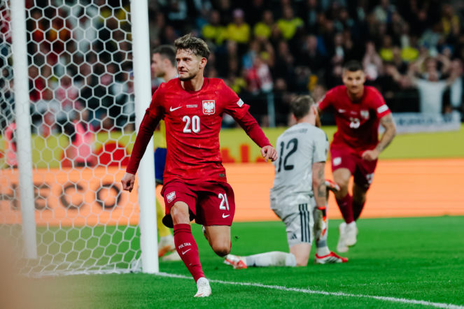 Szwecja - Polska: Gol Szymańskiego na 1:1! Świetna akcja Polaków [WIDEO]