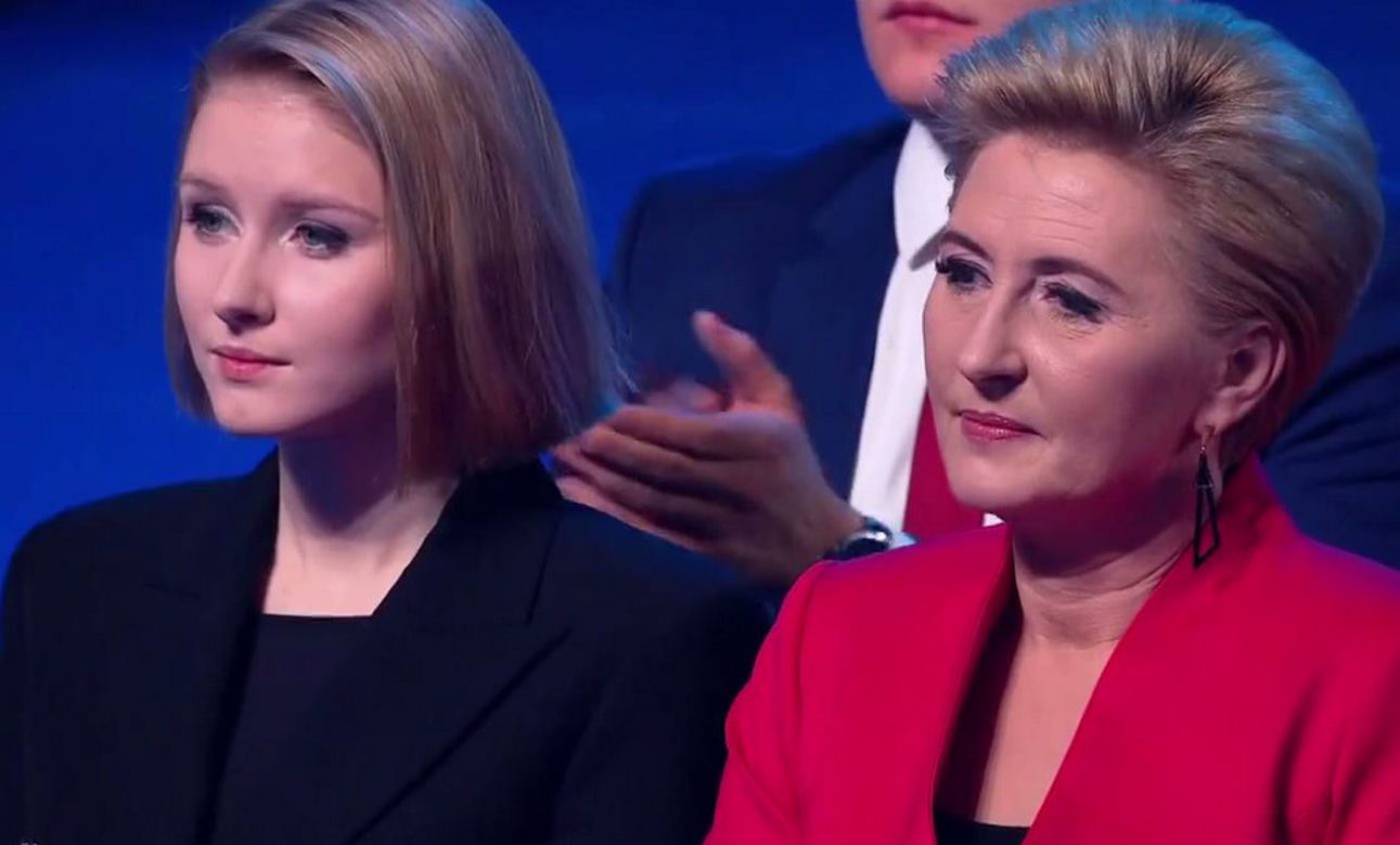 Rodzina wspiera Andrzeja Dudę na konwencji Duda2020