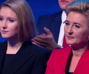Rodzina wspiera Andrzeja Dudę na konwencji Duda2020