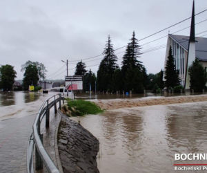 Powódź w Łapanowie