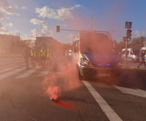 Protest przedsiębiorców pod kancelarią premiera