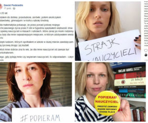 Gwiazdy wspierają strajk nauczycieli