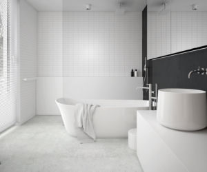 Projekt wnętrz domu w stylu minimalistycznym