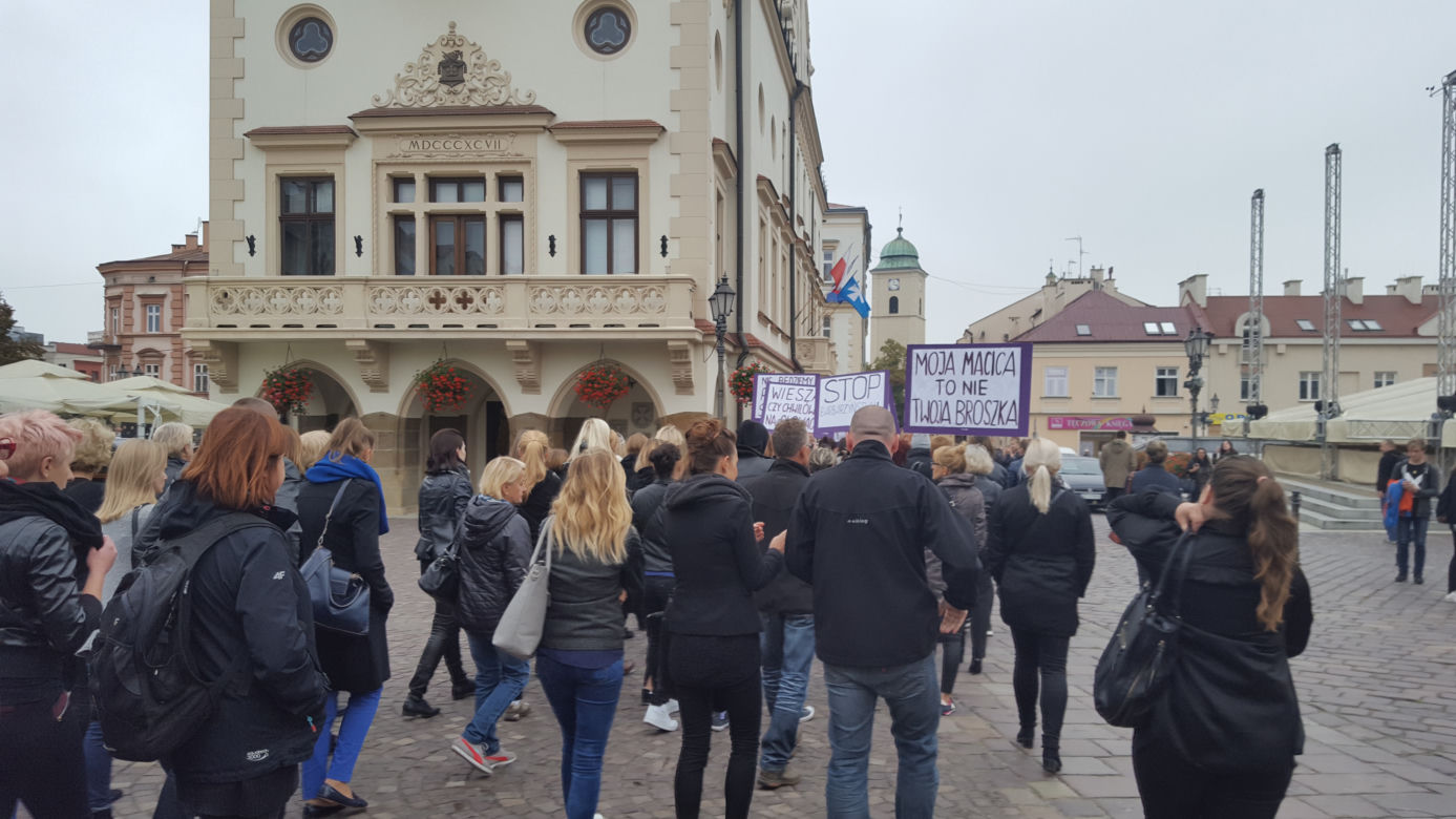 Czarny poniedziałek w Rzeszowie
