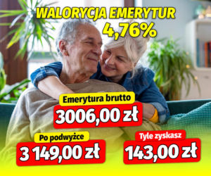 Waloryzacja emerytur