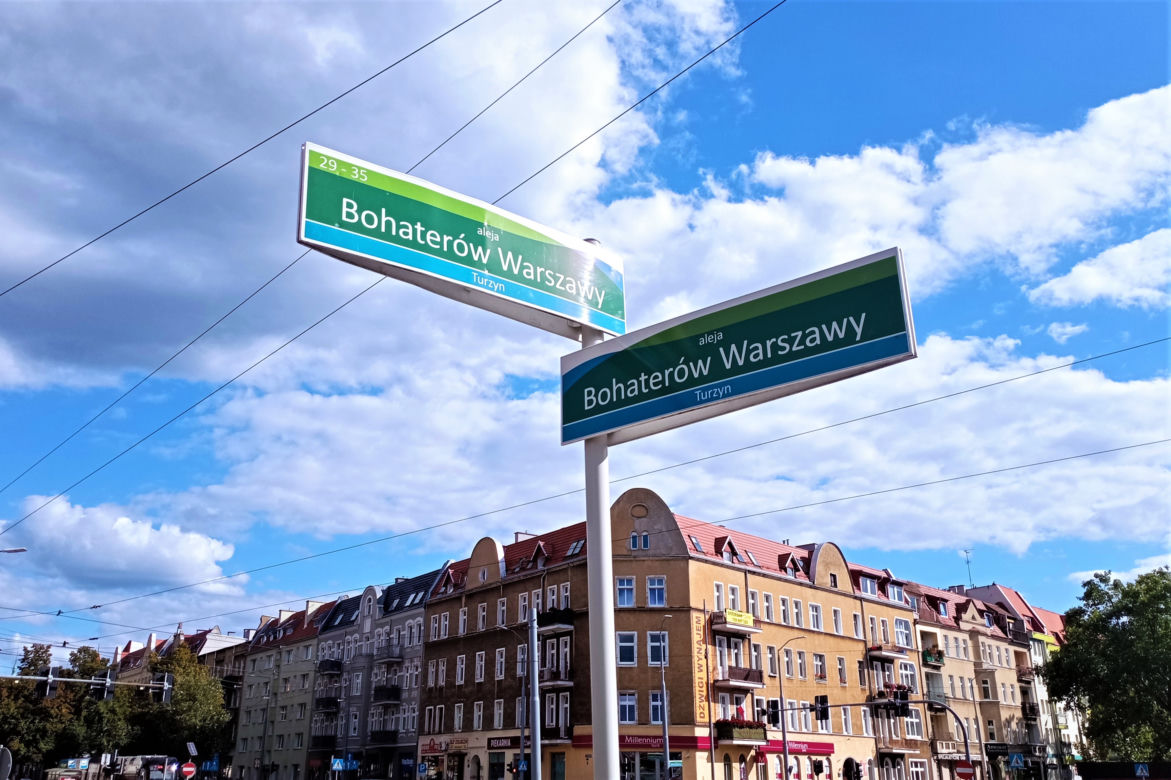 Główne skrzyżowanie na Turzynie ma nową nazwę, jednak mało kto o niej wie