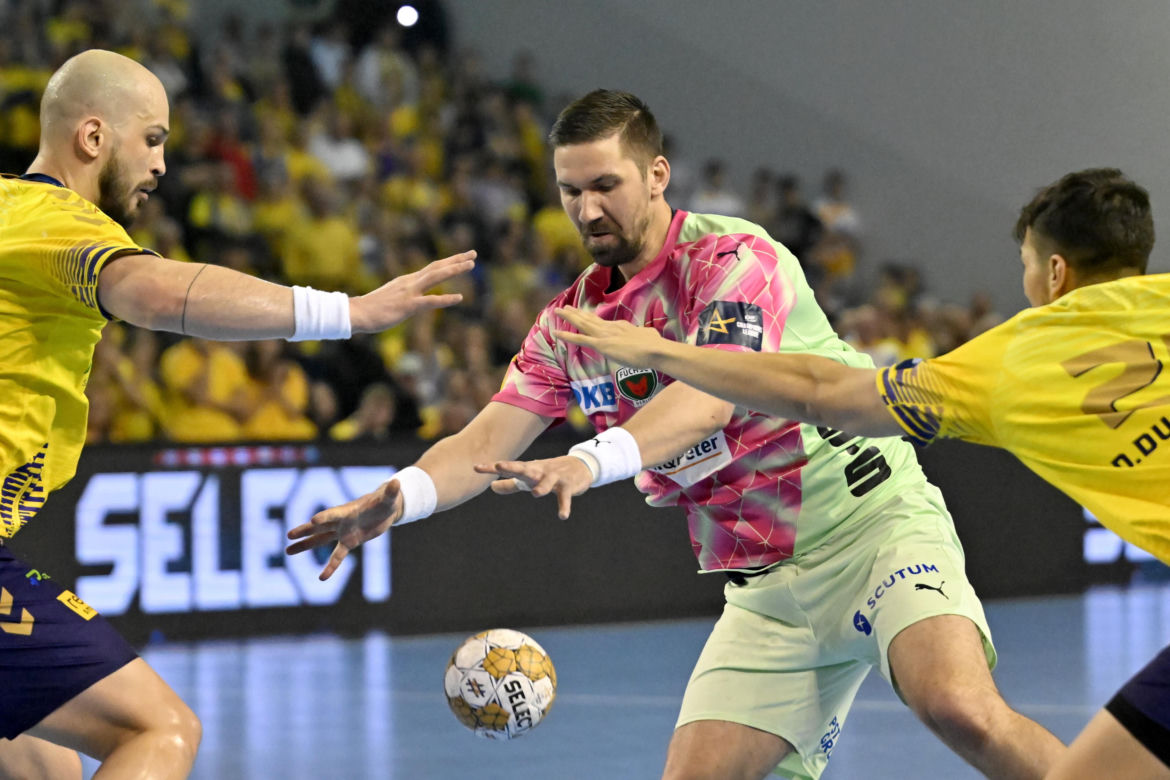 Industria Kielce - Fuechse Berlin. 1/8 finału Ligi Mistrzów