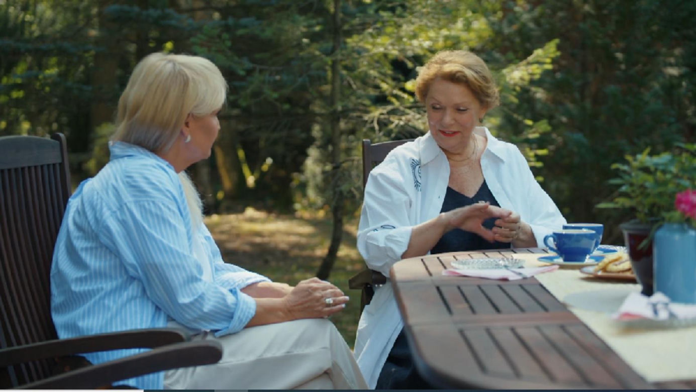 Barwy szczęścia, odcinek 3124. Małgorzata (Adrianna Biedrzyńska), Józefina (Elżbieta Jarosik)