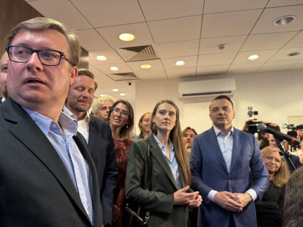 Łukasz Gibała, wieczór wyborczy w Krakowie 2026