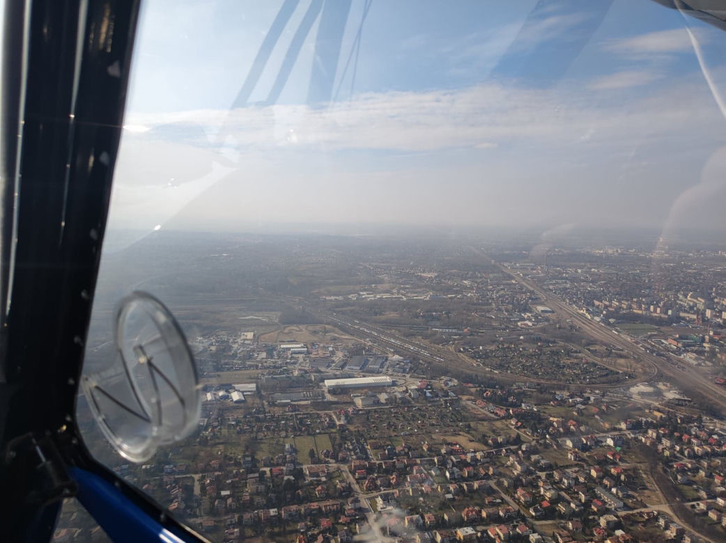 Lot Bushcatem nad Tarnowem. Na konto WOŚP trafiło ponad 1000 zł 