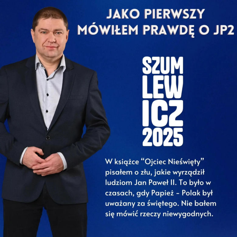Piotr Szumlewicz – kandydat na prezydenta