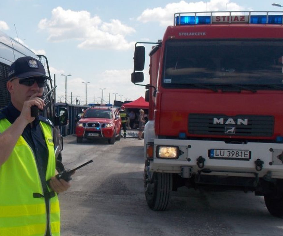 Pożar autobusu jadącego z Krakowa do Lublina! W środku było 30 pasażerów
