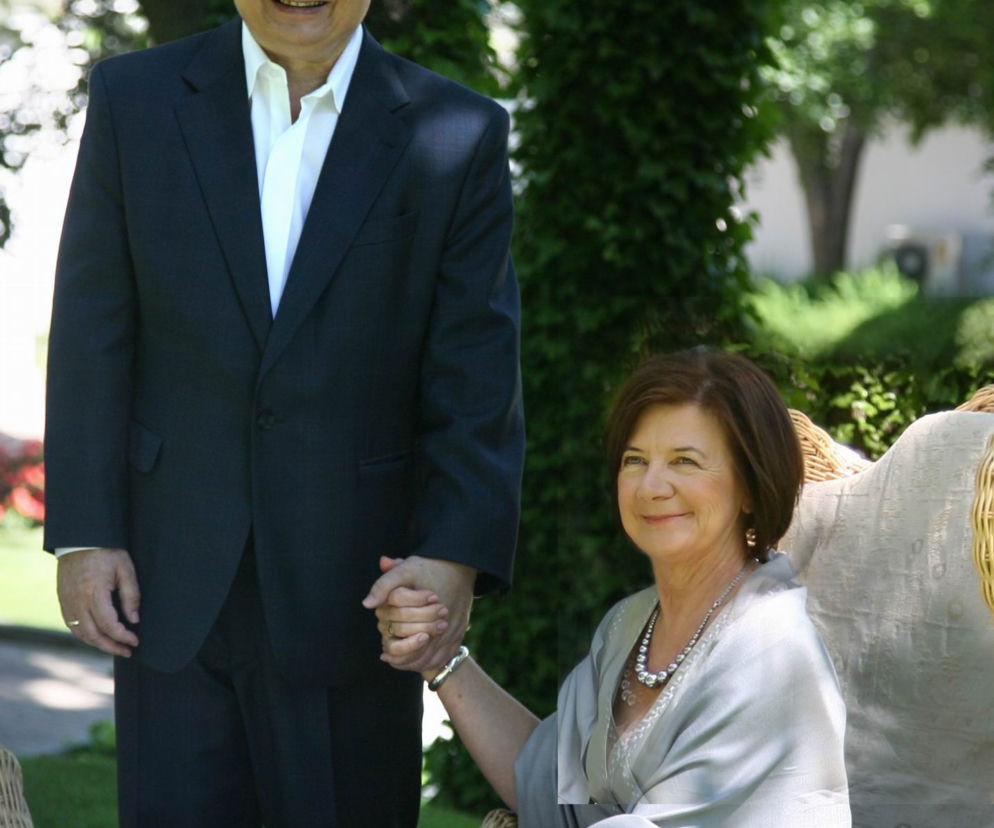 Lech Kaczyński i Maria Kaczyńska