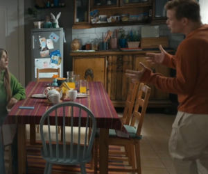 Barwy szczęścia, odc. 3342. Hubert (Marek Molak), Agata (Natalia Zambrzycka)