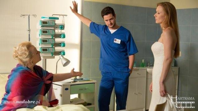 Na dobre i na złe odcinek 571 Wiktoria Consalida (Katarzyna Dąbrowska), Adam Krajewski (Grzegorz Daukszewicz)