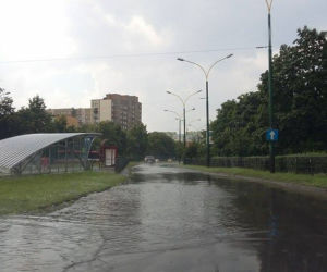 Ulewa w Sosnowcu