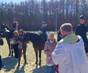 Konna święconka w Szczecinie