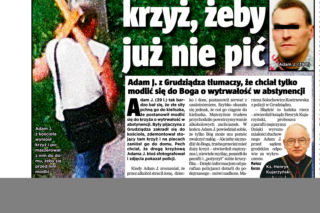 Pijak ukradł krzyż, żeby już nie pić