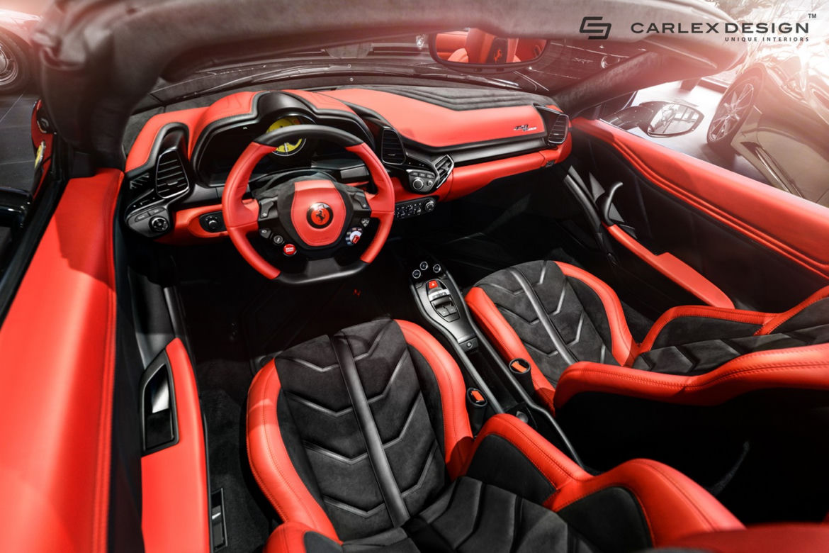 Ferrari 458 Spider tuning Carlex Design