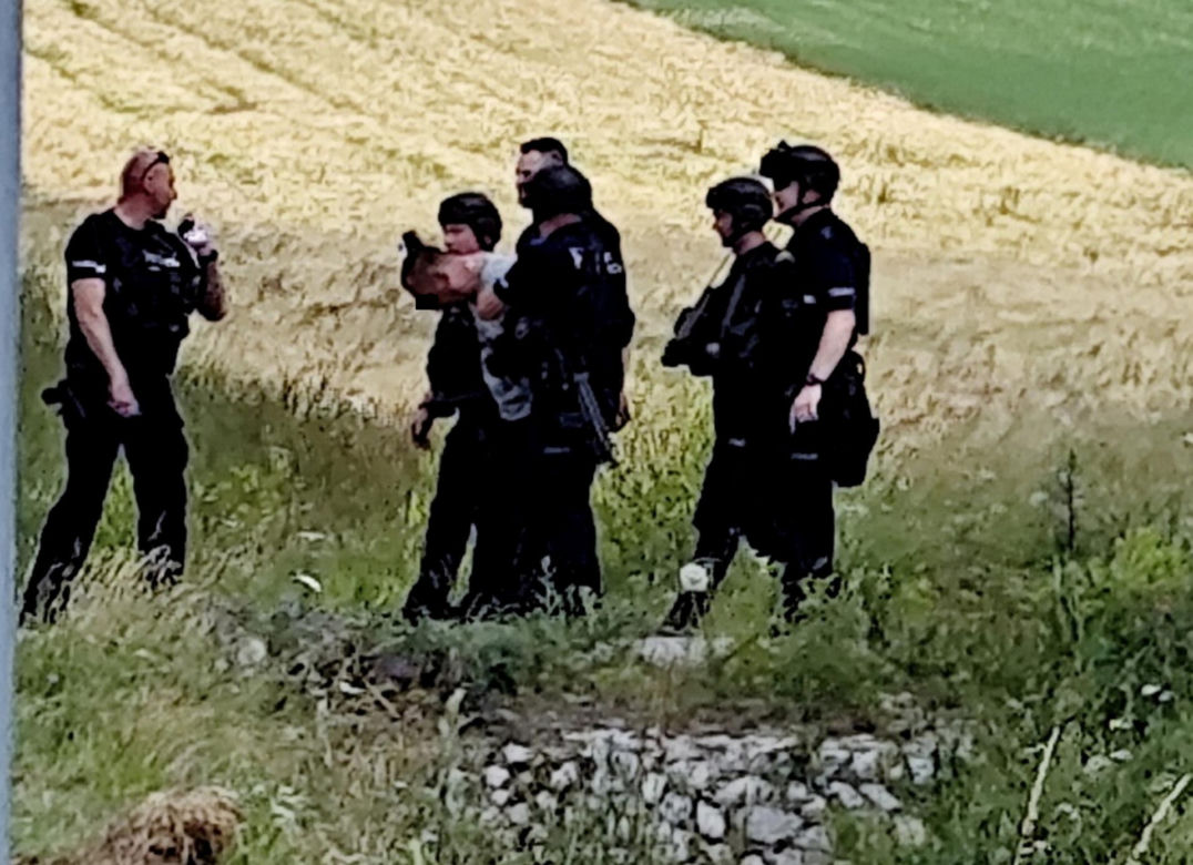 Zatrzymanie Dariusza R. po zbrodni w Mierzawie