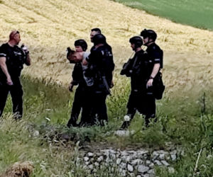 Zatrzymanie Dariusza R. po zbrodni w Mierzawie