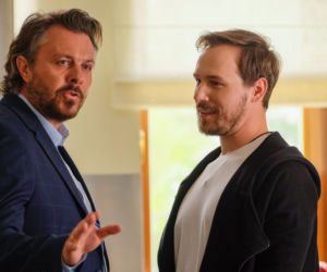 Przyjaciółki 14 sezon. Igor (Stefan Pawłowski), Janek (Marek Bukowski)