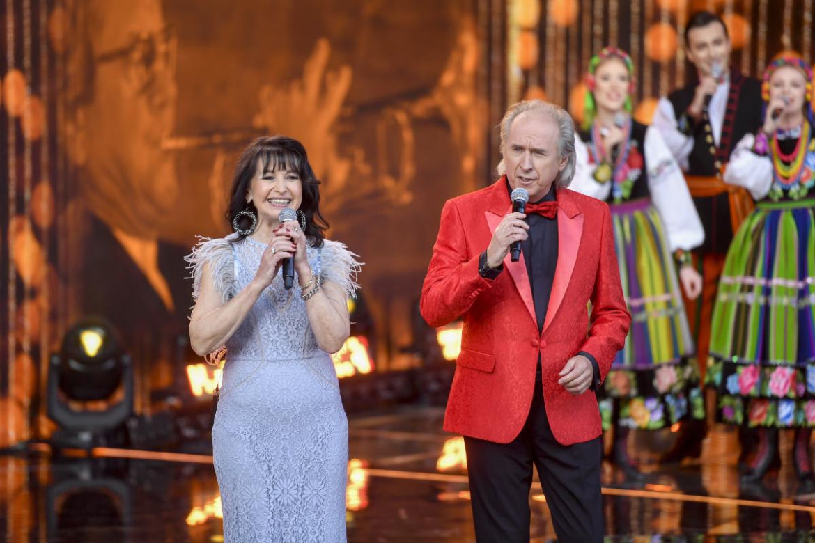 Krystyna Giżowska i Krzysztof Prusik razem na scenie w Opolu