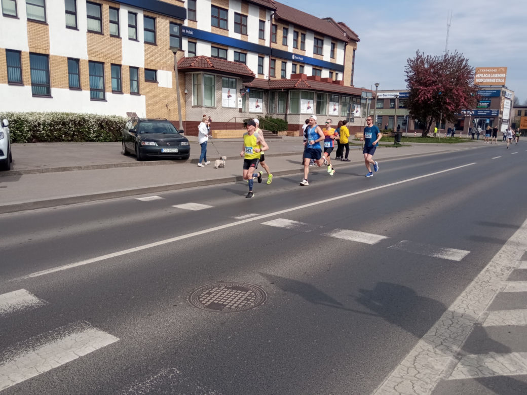Półmaraton śladami Bronka Malinowskiego Grudziądz - Rulewo