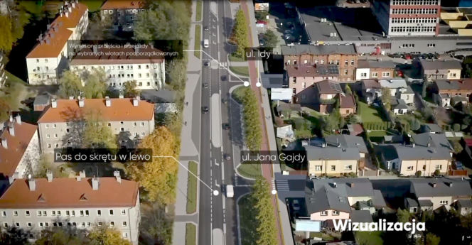 Przebudowa Chorzowskiej - wizualizacje