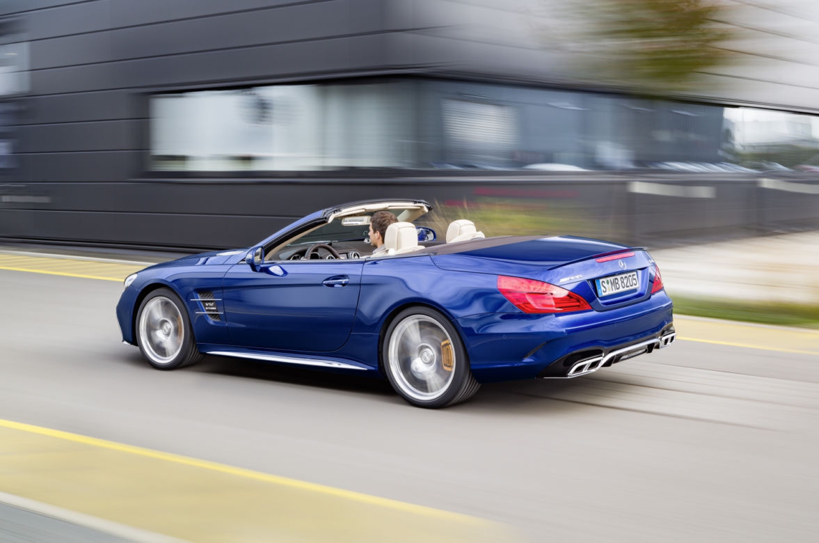 Mercedes-Benz SL lifting 2016