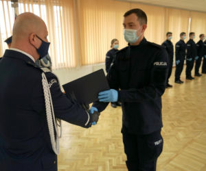 Nowi policjanci w Bydgoszczy i regionie! Ślubowanie złożyło 52 funkcjonariuszy
