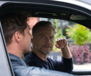 M jak miłość odc. 1897. Marcin (Mikołaj Roznerski), Andrzej Budzyński (Krystian Wieczorek)