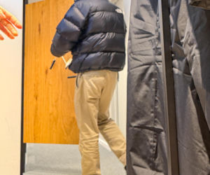 Maciej Zakościelny na zakupach