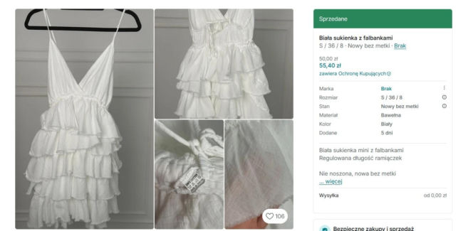 To Sandra Kubicka sprzedaje na Vinted