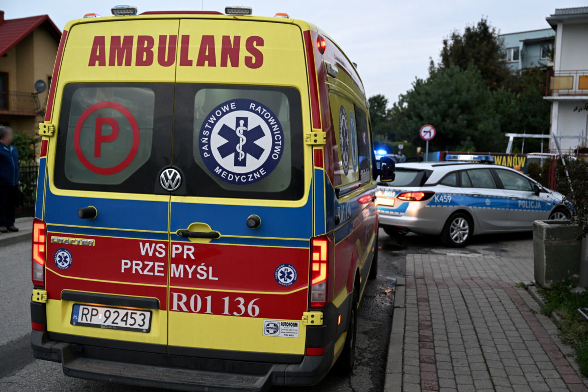 Śmierć mężczyzny podczas policyjnej interwencji w Radymnie