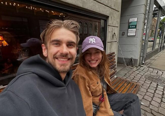 Jakub Popiwczak i jego żona Magda
