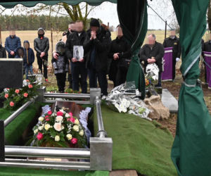 Pogrzeb Ewy Orłowskiej w Starogardzie Gdańskim. Zginęła z ręki kochanka