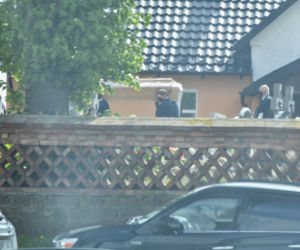 Pogrzeb zamordowanego Artura C. z Dąbrówki