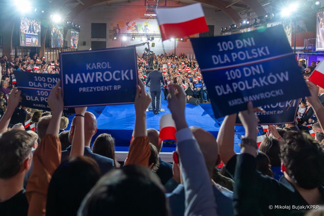 Prezydeny Nawrocki w Mińsku Mazowieckim