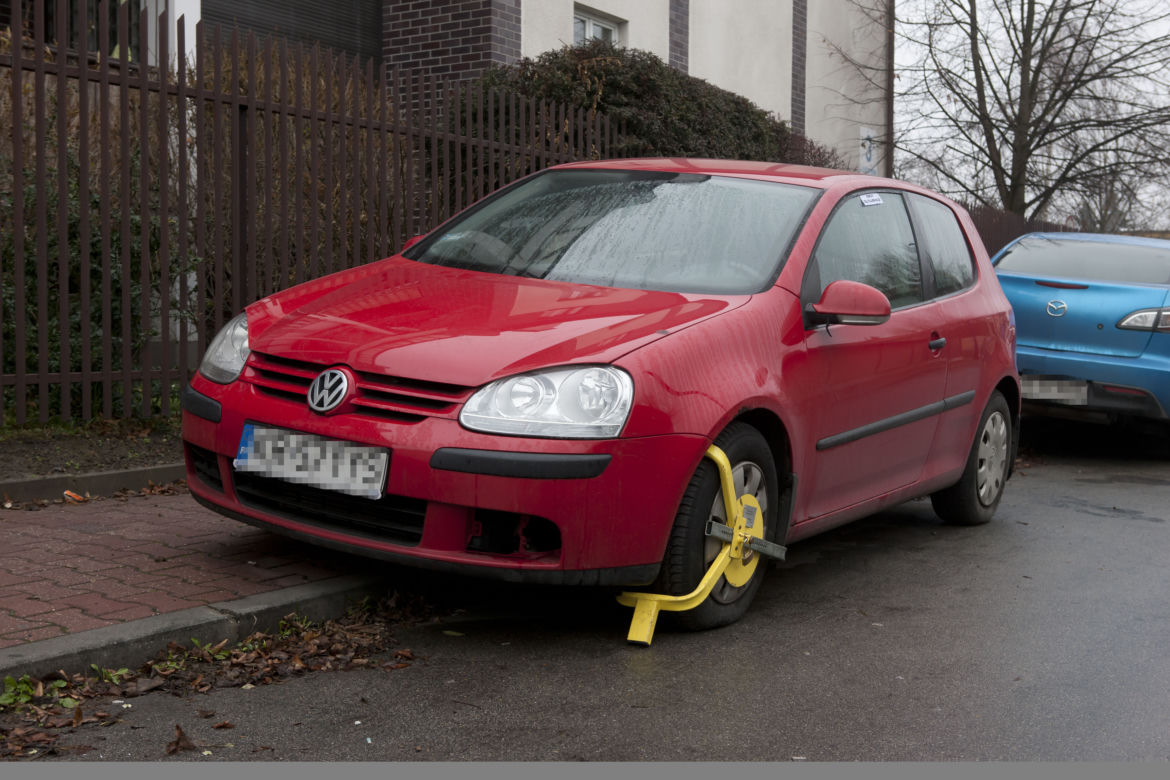 BLOKADA NA PRYWATNYM SAMOCHODZIE ANDRZEJA DUDY.
