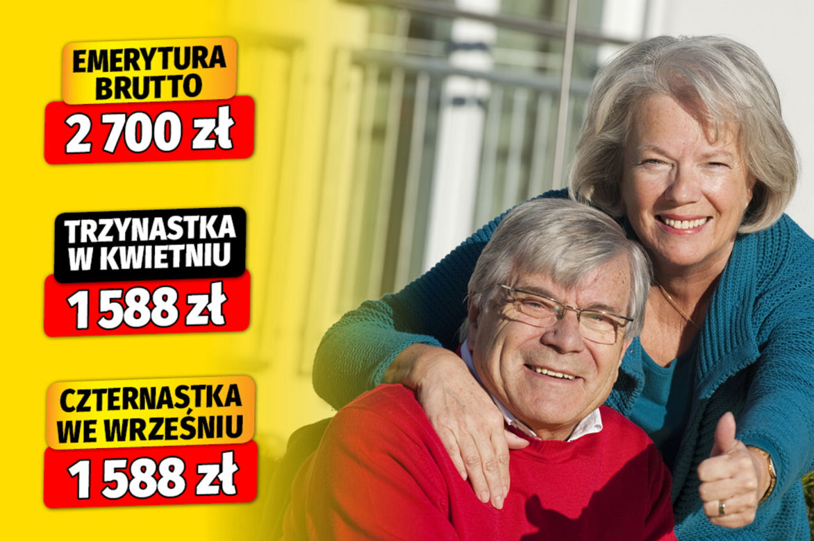 Emerycie, sprawdź ile dostaniesz z 13 i 14 emerytury!