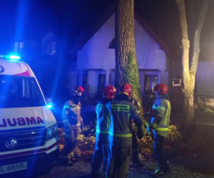 Pożar w Domu Pomocy Społecznej w Siennicy