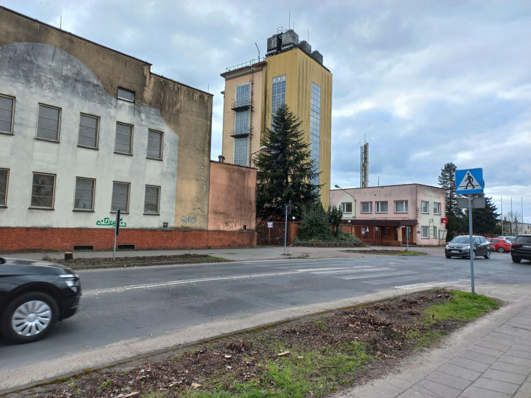 Ulica Święciechowska w Lesznie przed remontem