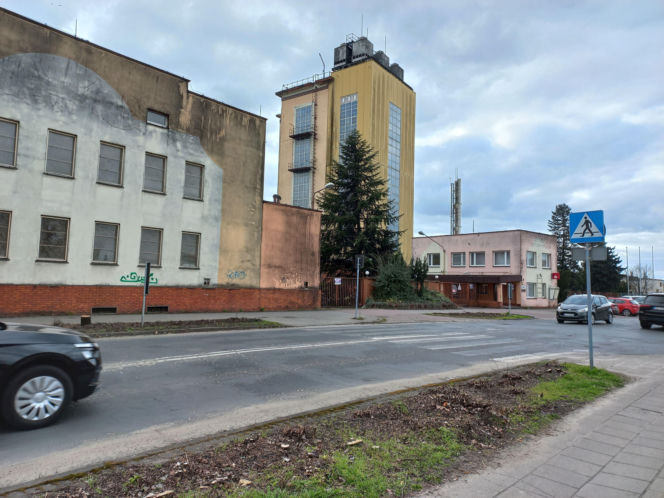 Ulica Święciechowska w Lesznie przed remontem