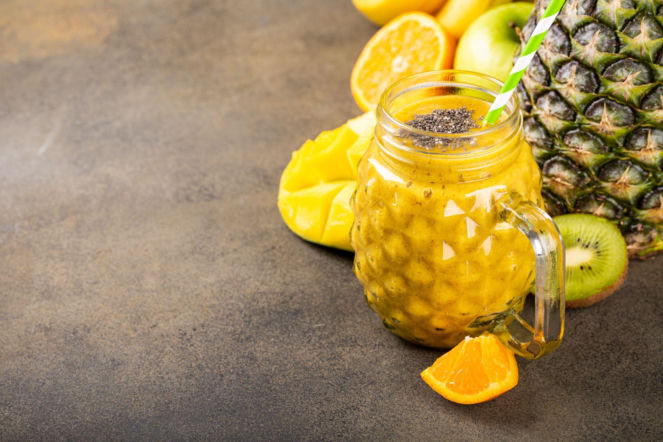 Odżywczy koktajl z kiwi, ananasa i pomarańczy – witaminowa bomba energii na dobry dzień