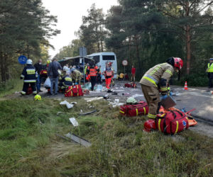 Zderzenie dwóch autkarów w Dźwirzynie pod Kołobrzegiem
