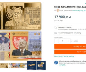 Moneta Lech Kaczyński