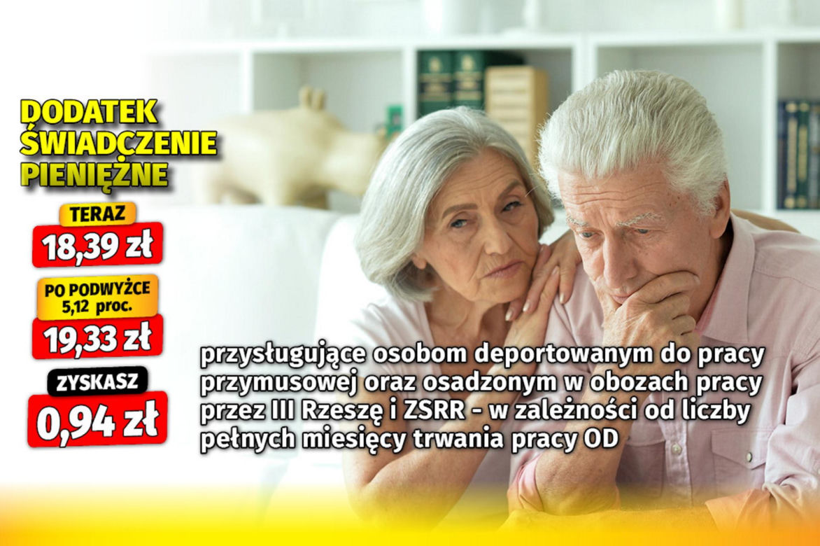Dodatek do renty inwalidy wojennego