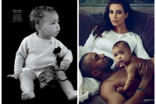 Córka Kim Kardashian została modelką [FILM]